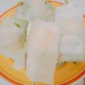 イカちゃんぽん's cooksnap of when they made 簡単☆米粉でライスペーパー♪.