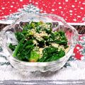 めみたん☆'s cooksnap of when they made 簡単＊ほうれん草のおひたし＊.