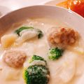 ココkitchen's cooksnap of when they made 独逸◆　ミートボールのチーズミルク煮　◆.