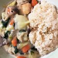 ばやし's cooksnap of when they made 白菜と鮭のクリームシチュー.
