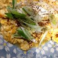 はに333's cooksnap of when they made 簡単☆時短★たまごと豆腐のプチ丼.