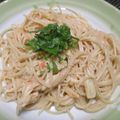 ジョングレ's cooksnap of when they made エノキ入りタラコスパゲティー.