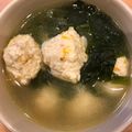 ちはるき27's cooksnap of when they made レンコン入り鶏団子スープ.