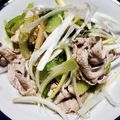 クックY08S17☆'s cooksnap of when they made 豚とチンゲン菜のごまポン和え.