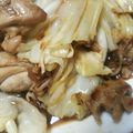 ホソニャン's cooksnap of when they made 味噌が香る鶏ももも焼きのキャベツ炒め.