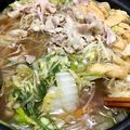 ぐにゅまる's cooksnap of when they made ゴマ油鍋--新体験のやみつき鍋☆.