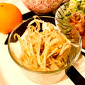 ainuinu's cooksnap of when they made 安い早い簡単もやしエノキわかめのナムル.