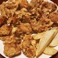 三兄妹の杏まま's cooksnap of when they made うちの鶏の唐揚げ♡ザンギ.