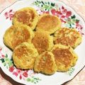 なつき☆ミ's cooksnap of when they made 煮物リメイク☆お食事ミニパンケーキ.
