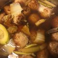クックUVUMQX☆'s cooksnap of when they made 豚肉団子と白菜とろとろ鍋.