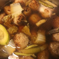 クックUVUMQX☆'s cooksnap of when they made 豚肉団子と白菜とろとろ鍋.
