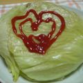 Nekozame's cooksnap of when they made 簡単うまうま☆ドームキャベツ.
