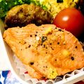 U☆kaoru's cooksnap of when they made サーモンのパルメザンチーズ焼き♪.