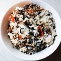 えつエツ's cooksnap of when they made ひじきの煮物リメイク☆ごま香る♪まぜご飯.