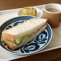 チコリママ's cooksnap of when they made ＊ハム・レタス・きゅうりのサンドイッチ＊.