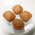 ポニーリボン's cooksnap of when they made 離乳食バナナキャロットきな粉蒸しパン.