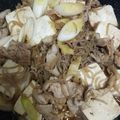 RieTamtam's cooksnap of when they made すき焼き風肉豆腐♪.
