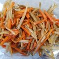 ち（＊´・ω・｀）ろ's cooksnap of when they made 簡単!シャキシャキきんぴらごぼう.