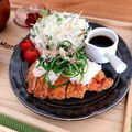 あやぽむCafé♡♡'s cooksnap of when they made 驚きの柔らかさ！おろしぽん酢☆チキンカツ.