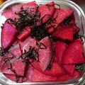 こたんぷ's cooksnap of when they made 紅大根（紫大根）の甘酢漬け.