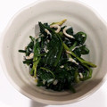 ♫うさママ♯♯'s cooksnap of when they made ほうれん草の海苔しらすお浸し(^^).