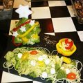 ★サンセット★'s cooksnap of when they made お弁当に　パプリカの仕切り（お皿）.