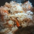 えりー：）'s cooksnap of when they made 【入れるだけ】きのこの炊き込みご飯.