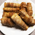 ももピヨ母さん's cooksnap of when they made 厚揚げと豚肉の巻き巻き焼き.