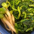 bitinha's cooksnap of when they made ポリ袋で大根葉の塩漬け.