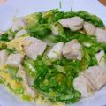 みにまめ's cooksnap of when they made 鶏むね肉とキャベツで！塩味親子丼♪.