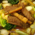 hina＆coMAM's cooksnap of when they made 牛すね肉とごぼうの煮込み(圧力鍋使用).