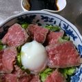 みか721's cooksnap of when they made 湯せんで簡単ローストビーフ丼.