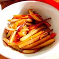 はるにゃ❀'s cooksnap of when they made 簡単うまい！じゃがいもと人参きんぴら*＊.