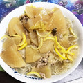 sAAAyaka's cooksnap of when they made 簡単！ 大根と白菜 挽き肉の 和風煮込み.