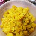 ハニー亭's cooksnap of when they made じゃがいも皮むきの裏技！簡単ポテサラ等に.