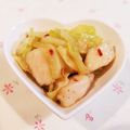 Richland☆Y's cooksnap of when they made ささみとキャベツのスイチリナンプラー炒め.
