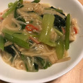 遥☆海's cooksnap of when they made 副菜に簡単♪青梗菜とえのきのクリーム煮.