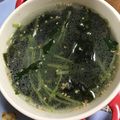 miwaco1207's cooksnap of when they made 絶品！三つ葉とわかめのスープ.