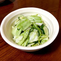 キョーマキ's cooksnap of when they made きゅうりとキャベツの簡単浅漬け.