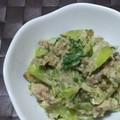 みがつくひと's cooksnap of when they made セロリとサバ水煮缶のマヨネーズ炒め.