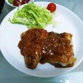 ゆにちゃん★☆★'s cooksnap of when they made 魚・さばの梅みそ焼き♪簡単焼きさば.