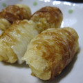 ちばたま's cooksnap of when they made ちくわとあげのクルッと焼き♪.