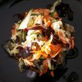 食卓旅行's cooksnap of when they made ズッキーニのサラダ アジアン風.