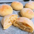 クックP91ZC5☆'s cooksnap of when they made HBで♡ハチミツ林檎とカスタードのパン.