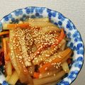 おかのんのン's cooksnap of when they made 大根で♪きんぴら風＊お弁当にも.