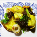yasutonton's cooksnap of when they made さつまいもとセロリの葉塩炒め.