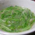 ちばたま's cooksnap of when they made こくウマ❤ツナと水菜の味噌汁.