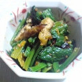 yuanjiao's cooksnap of when they made 法蓮草と油揚げで簡単★食べるラー油和え.