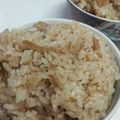 やまちゃんでよろしく's cooksnap of when they made 土鍋でご飯♪ツナと梅の炊き込み.