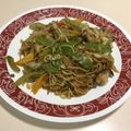 マックス１号's cooksnap of when they made 野菜炒めからの焼きそば.